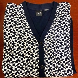 Armani Exchange Patterned Sweater